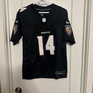 New Men's Small Kyle Hamilton Black Baltimore Ravens Jersey